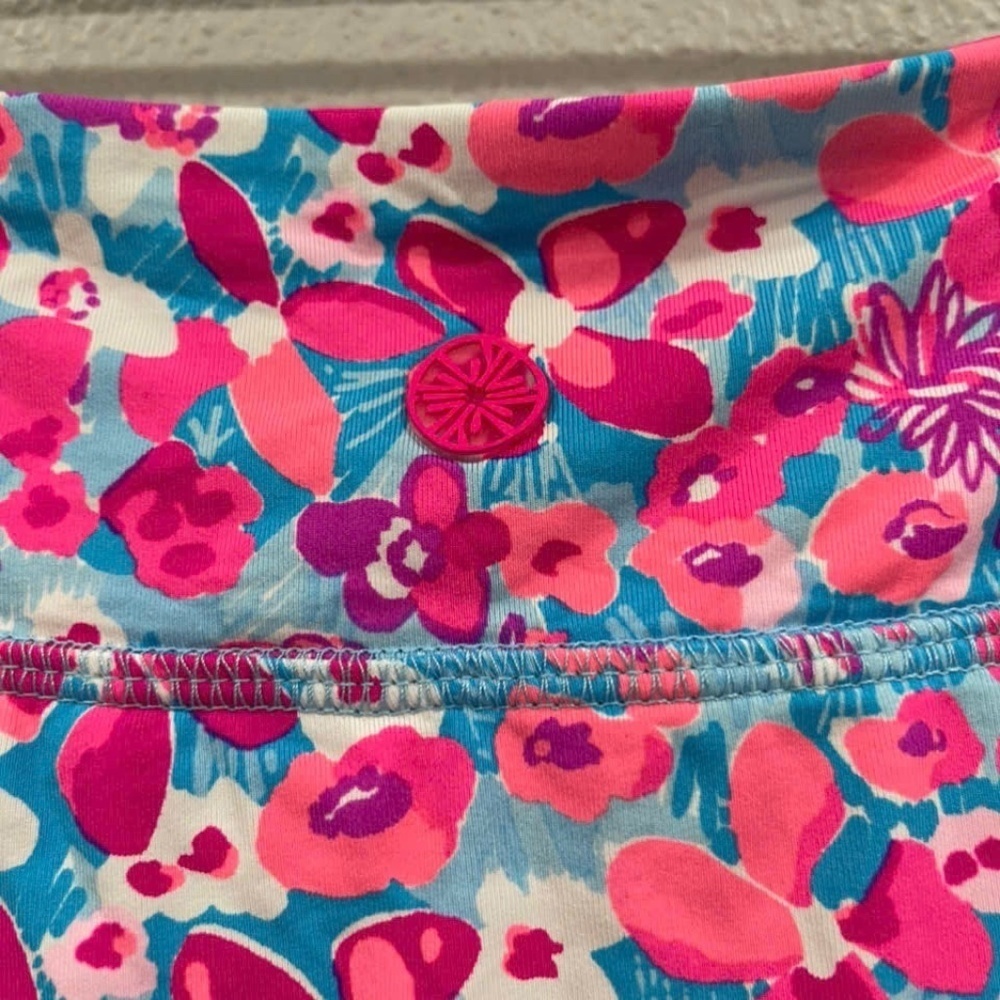 NWOT Lilly Pulitzer Aura Pink BABY BLOOMER CORRINE SKORT Luxletic 13" Skirt - Picture 5 of 5